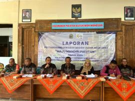 Musyawarah Kalurahan (Muskal) dalam rangka penyampaian Laporan Pertanggungjawaban (LPJ) Tahunan Bada